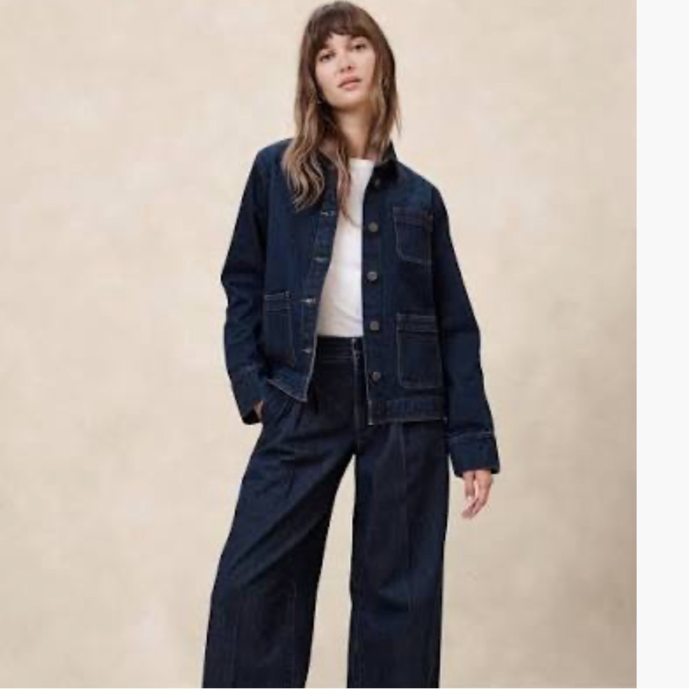 Banana Republic Denim Chore Jacket - Picture 3 of 4